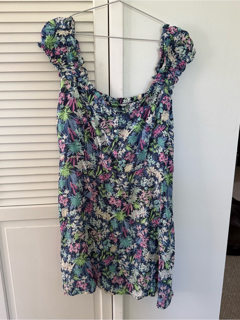 GAP Floral Navy Sleeveless Sundress